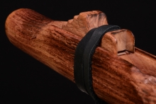 Honey Locust Native American Flute, Medicine Man, Mid G-4, #F27L